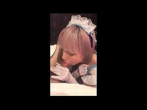 ❤️ Idol Japanese [mayuka], Aṣọ iranṣẹbinrin Faranse, apakan 1, ifefẹfẹ ati fifẹ kuro pẹlu ipara ❤️ Fidio furo ️❤